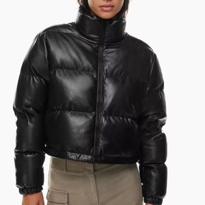 Artizia leather puffer xs - brand new, never worn